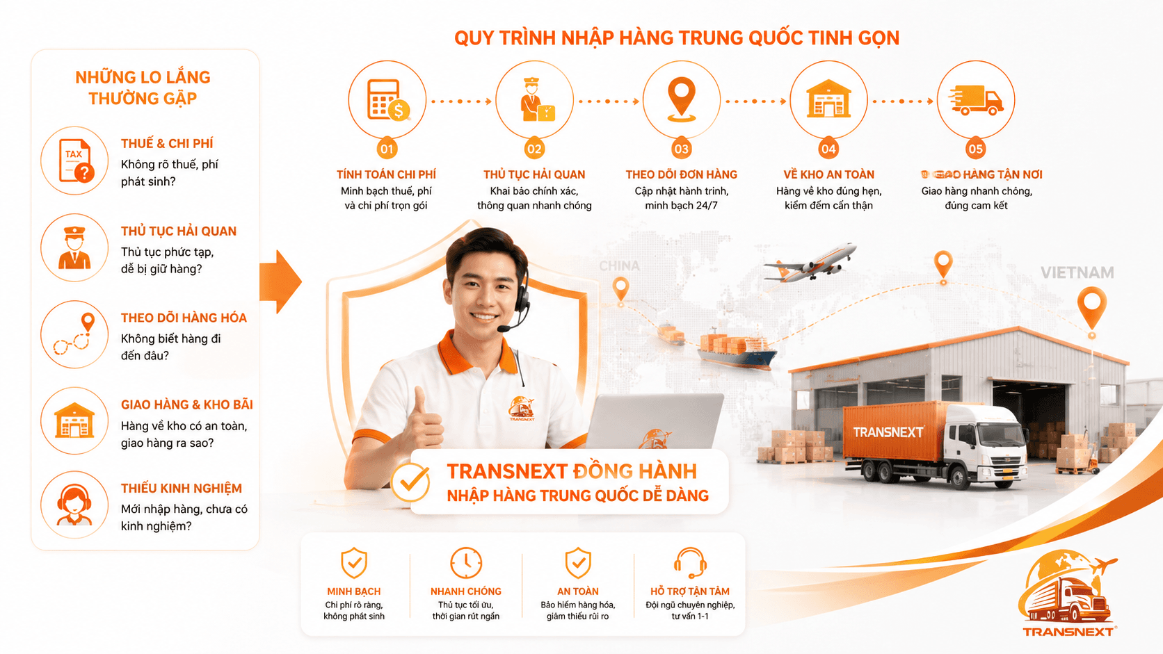 Các lỗi thường gặp khi làm thủ tục nhập khẩu hàng Trung Quốc