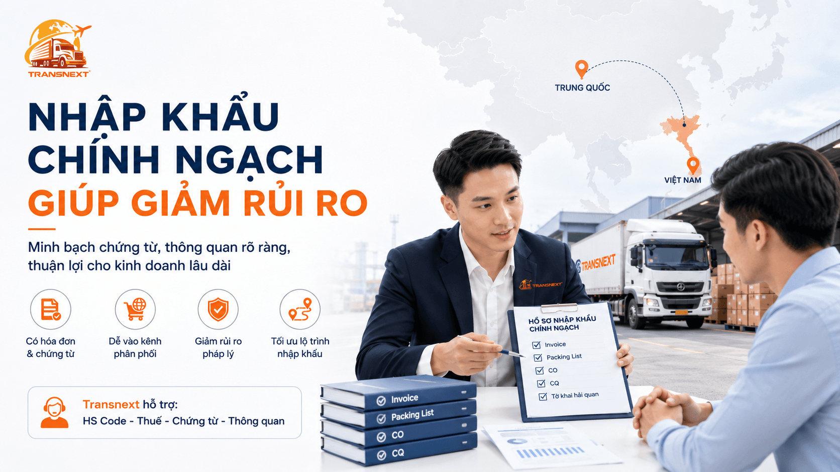 Nhập khẩu chính ngạch giúp doanh nghiệp triệt để loại bỏ rủi ro