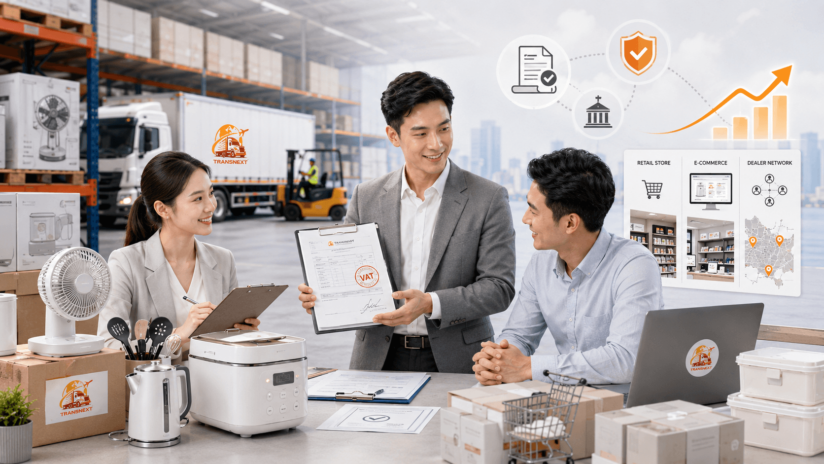 Nhập khẩu hàng gia dụng Trung Quốc chính ngạch giúp bạn có hồ sơ pháp lý minh bạch