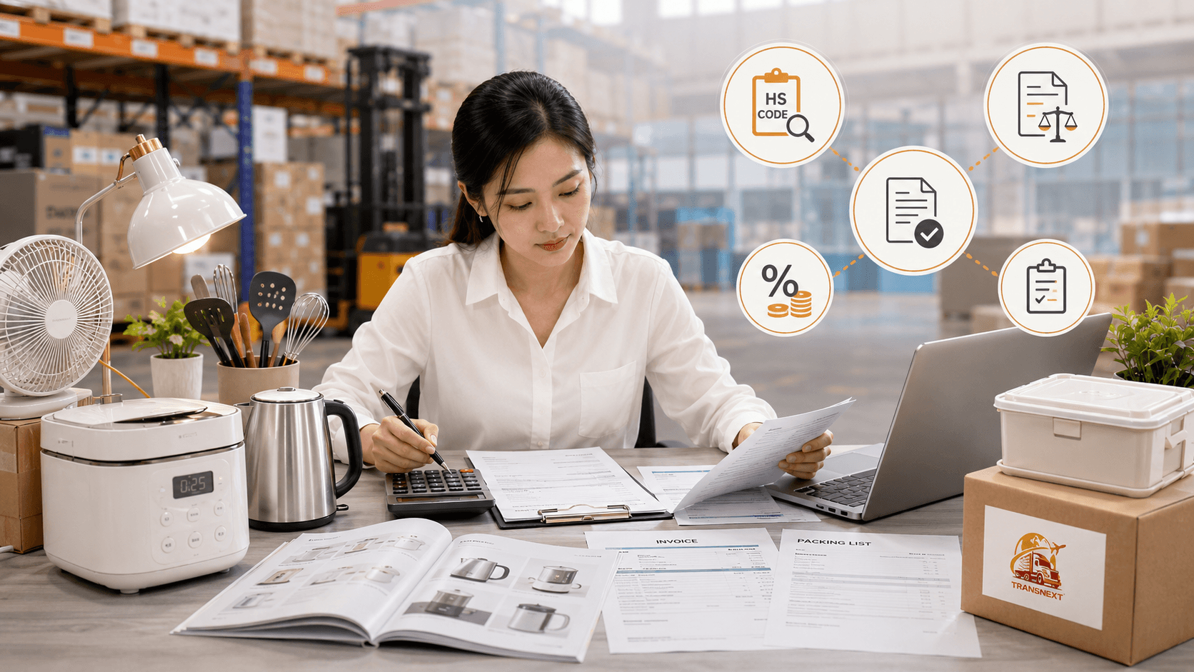 Nhập khẩu hàng gia dụng Trung Quốc qua Transnext Logistics là giải pháp tối ưu